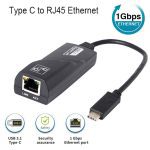 USB C to RJ45 Ethernet Adapter