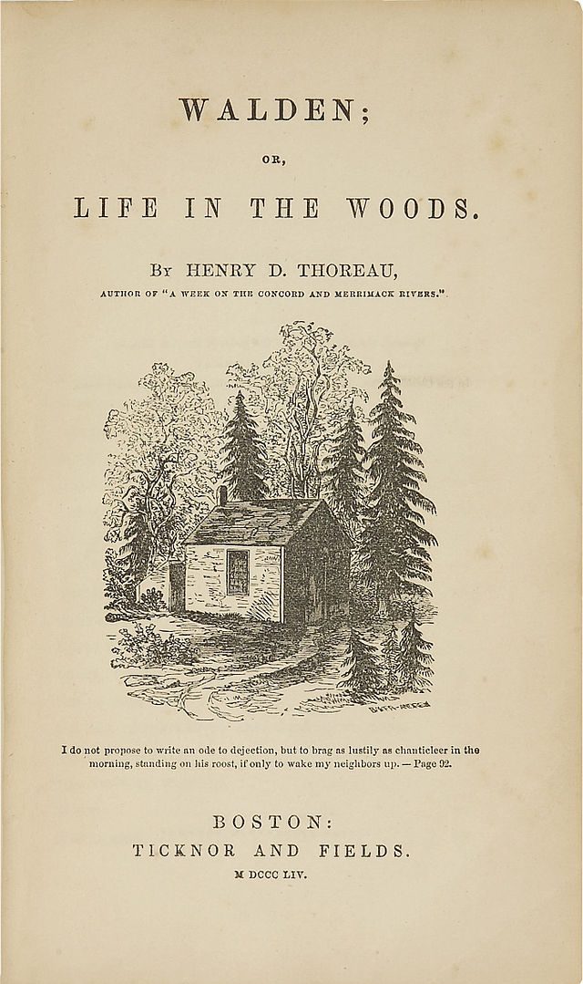 Walden by Henry David Thoreau