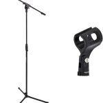 AmazonBasics Tripod Boom Microphone Stand