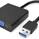 Cable Matters USB to VGA Adapter (USB 3.0 to VGA) in Black