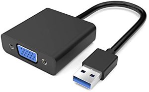 Cable Matters USB to VGA Adapter (USB 3.0 to VGA) in Black