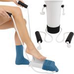 Vive Sock Aid Compression Sleeve with Handles