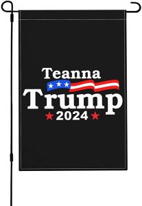 Teanna Trump Double Sided Garden Welcome Flag