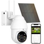 Wireless Rechargeable Solar Light Outdoor Camera