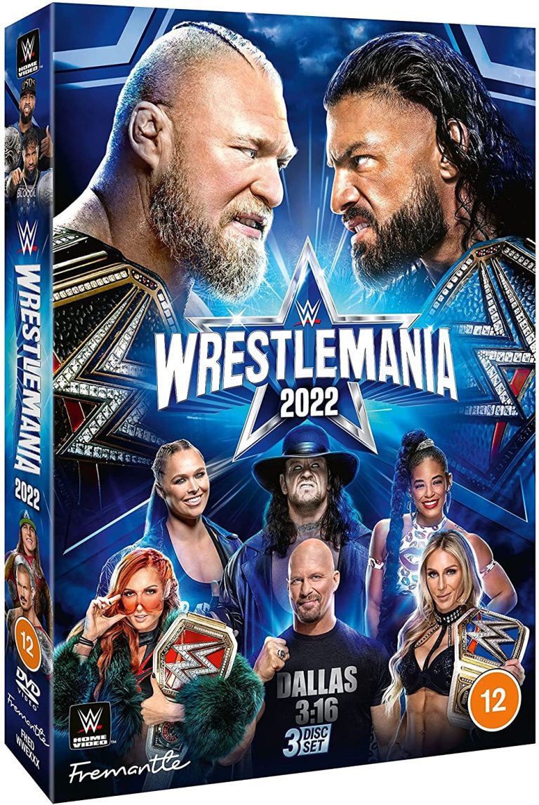 WWE WrestleMania 38 DVD