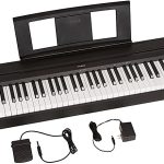 Yamaha P71 88-Key Weighted Action Digital Piano With Sustain Pedal